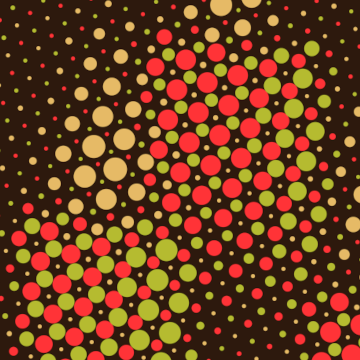 detail view of dot grid pattern