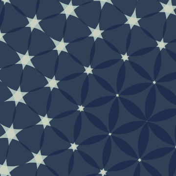 detail view of odot pattern